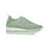 Sneakers verde con dettagli traforati e applicazione di strass Swish Jeans, Donna, SKU w014000280, Immagine 0